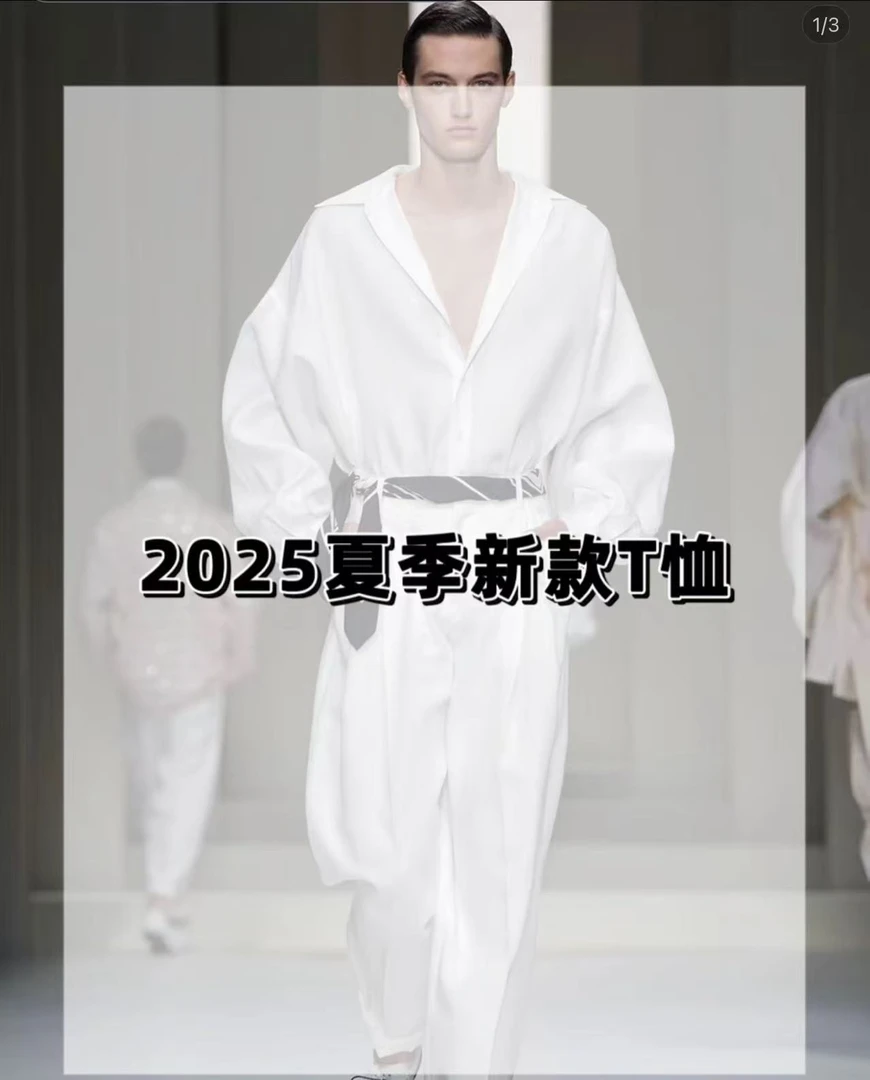 Z-1夏季新品轻奢欧洲潮流时尚高级男装polo