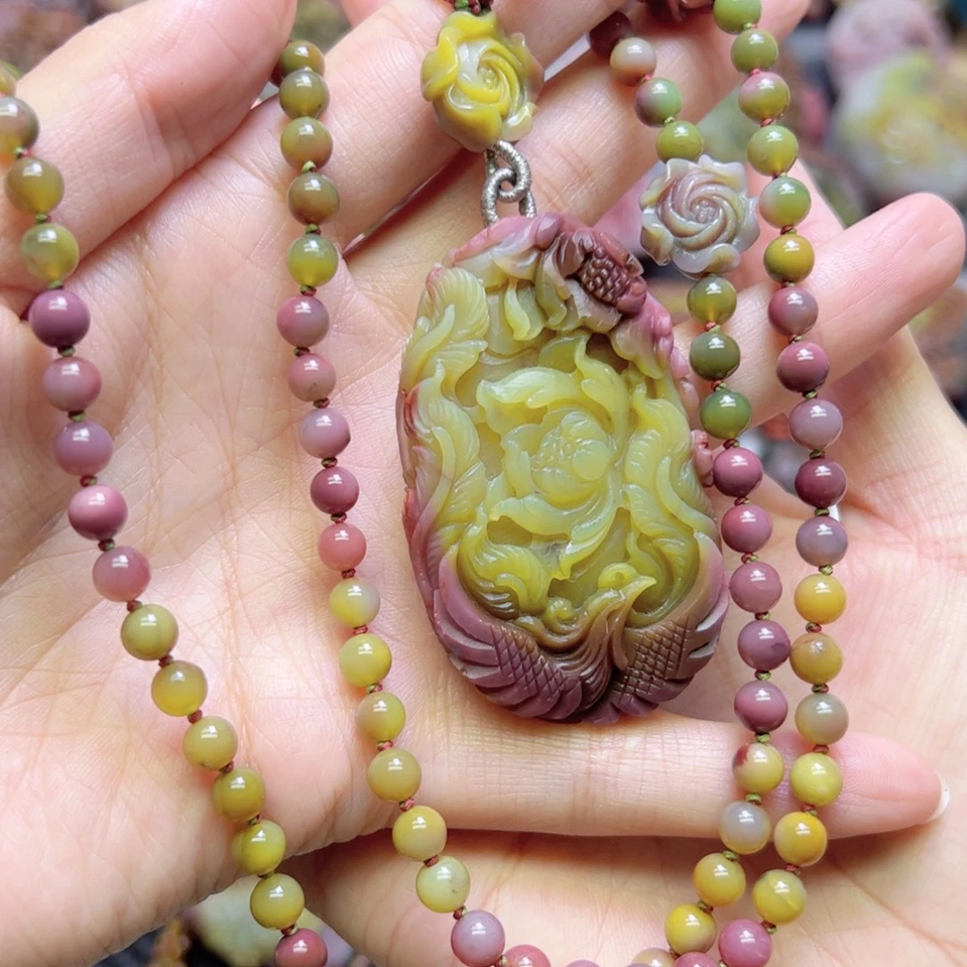 凡***玛瑙/玉髓未镶嵌毛衣链毛衣链