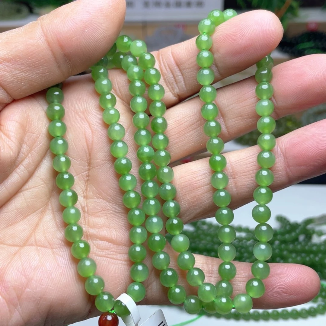 和田玉颈饰未镶嵌无*念6mm