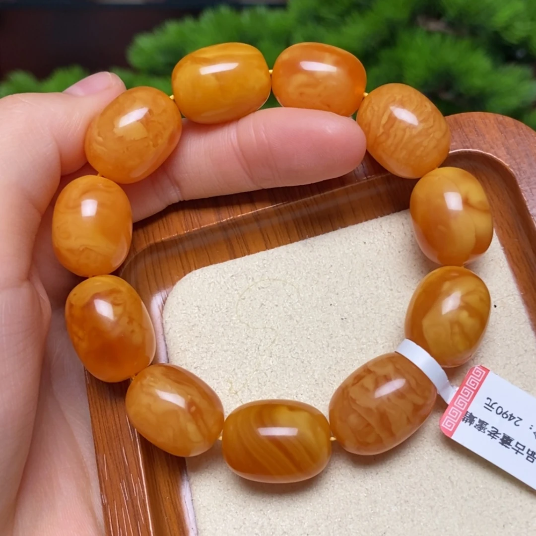 【闪购商品】未镶嵌蜜蜡手链手串