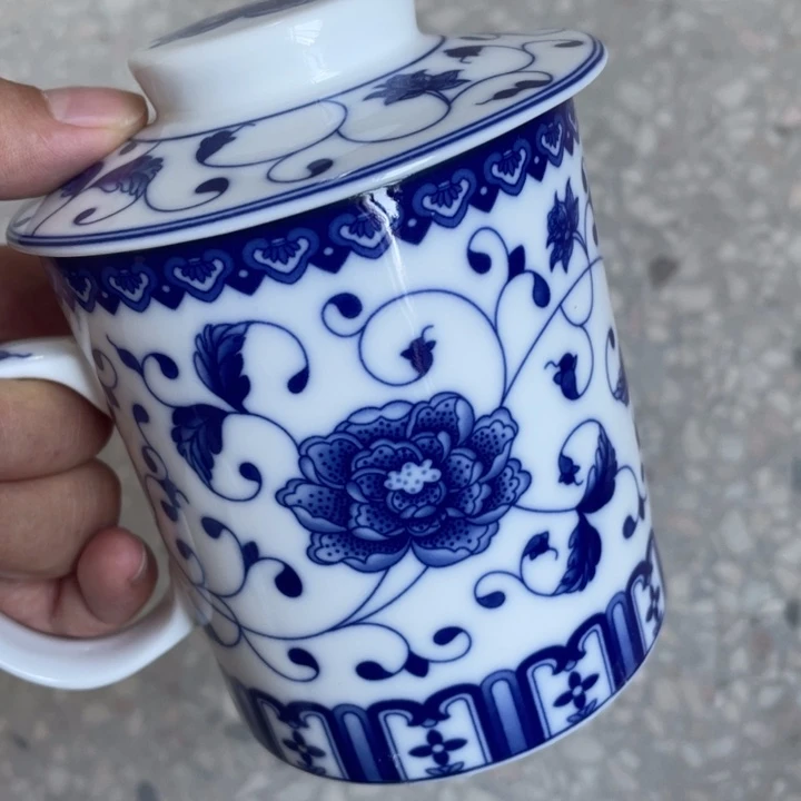 摆件景德镇高温细白瓷餐具