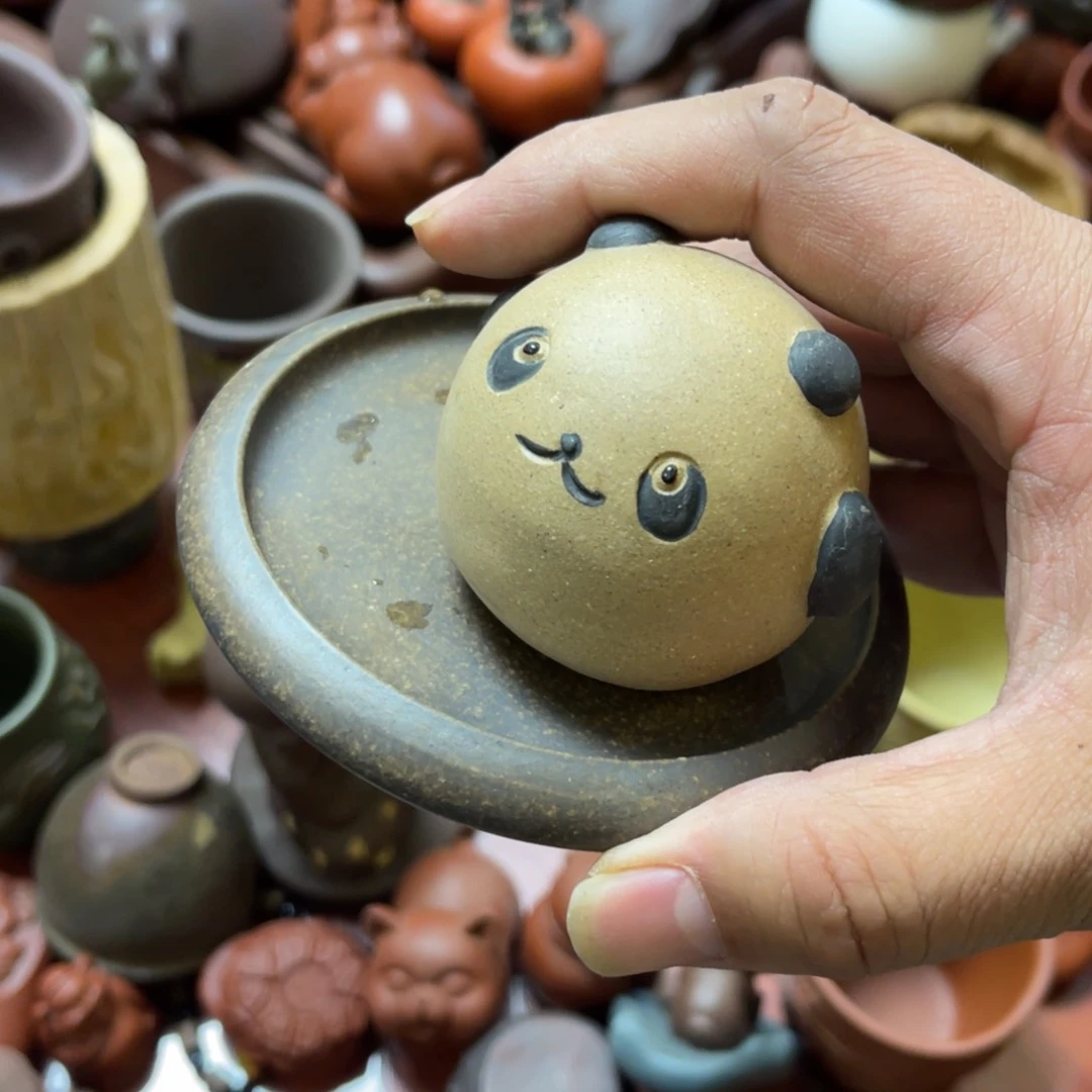 紫砂茶宠紫砂瑕疵