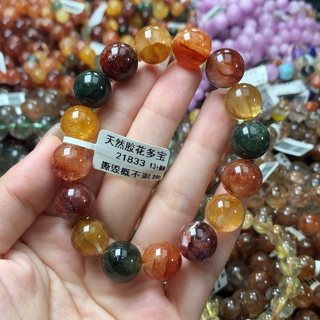 水晶手链未镶嵌，