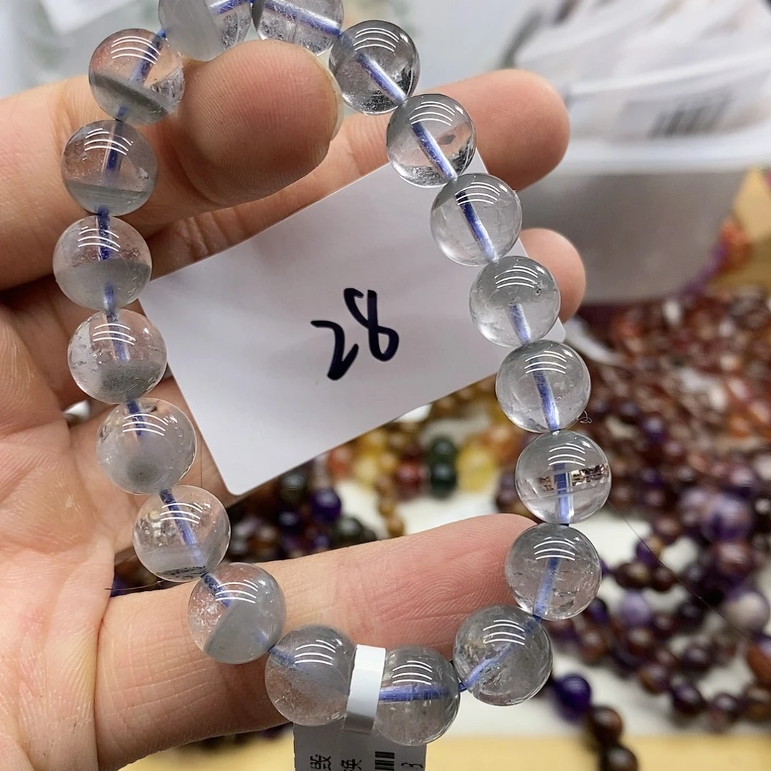 水晶手串未镶嵌天然