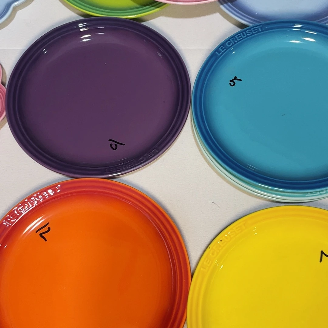 瓷片微瑕陶瓷餐具4个装