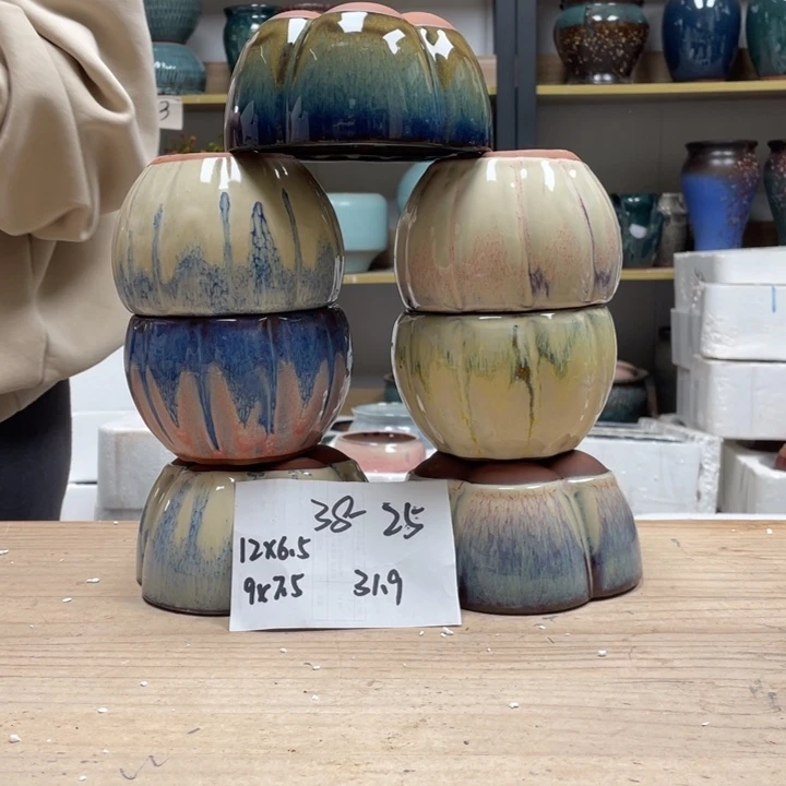 紫砂花盆多肉花盆微瑕25