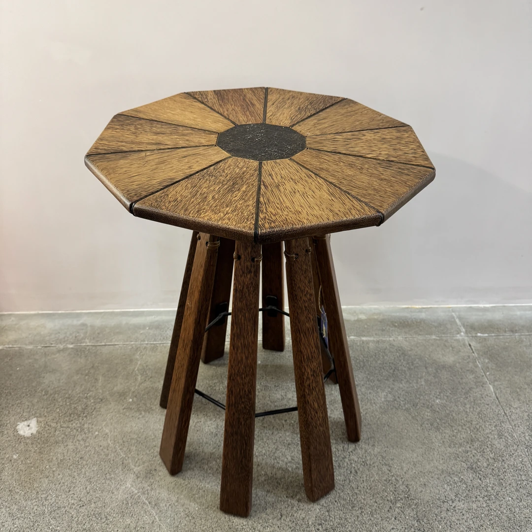 PACIFICGREEN塔斯高脚桌复古木质立式手工落地禅意古典