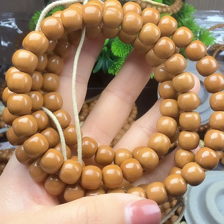 手串猴头核桃叫****?全品无暇老邢108
