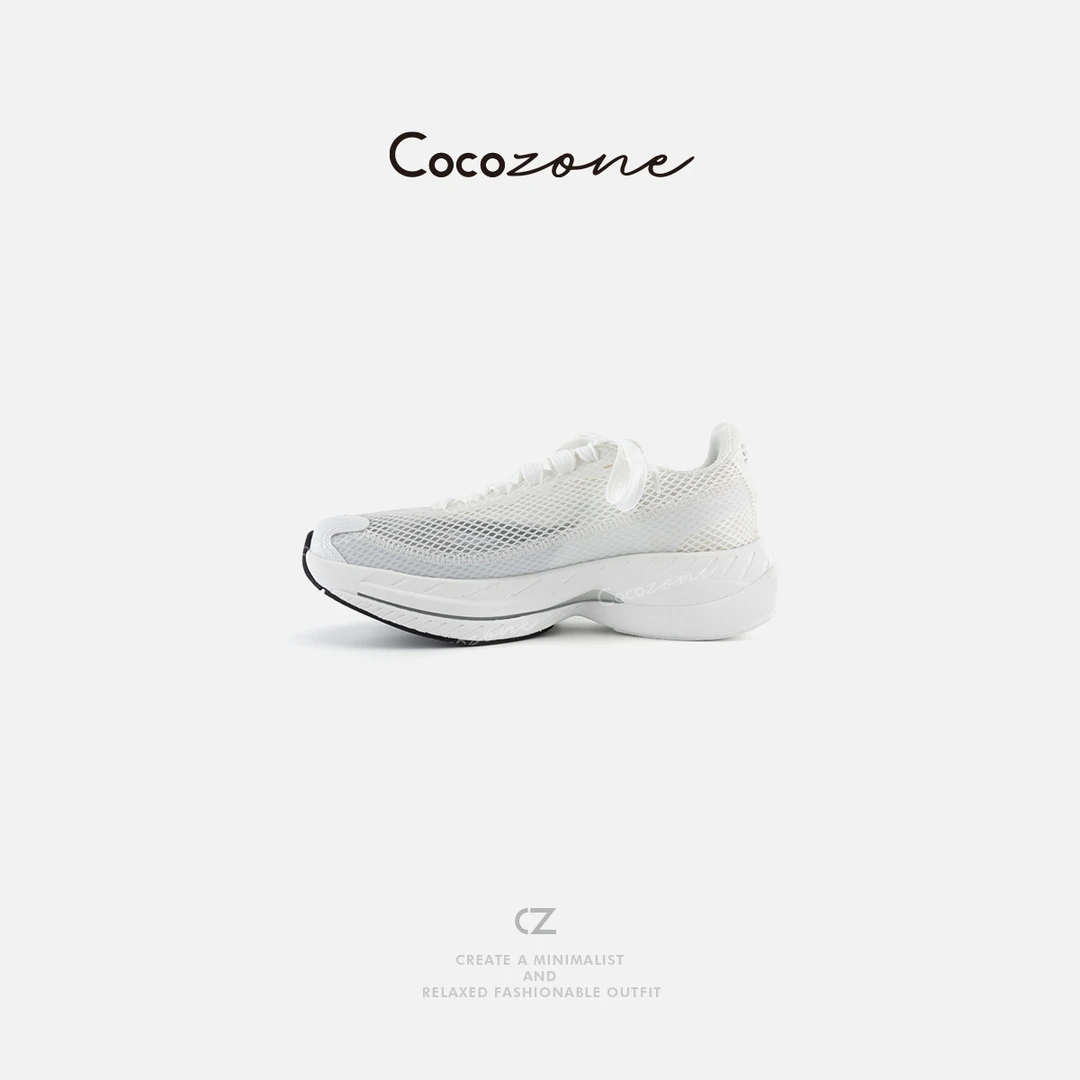 COCO ZONE 刘一一 定制款厚底运动风透气简约舒适休闲鞋CD2A1318