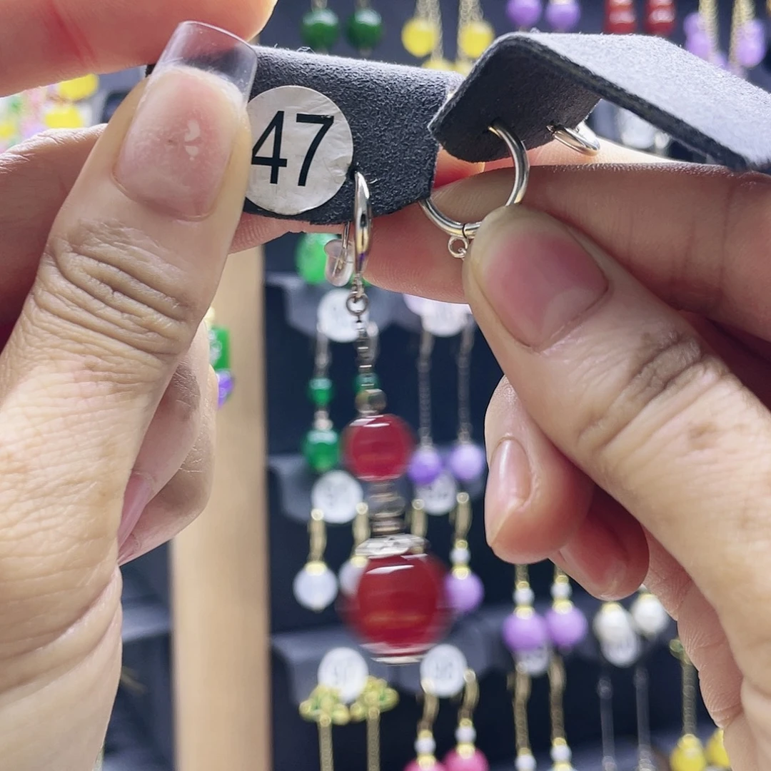 玛瑙/玉髓银S925镶嵌耳环47红玛瑙改耳圈单只价格60