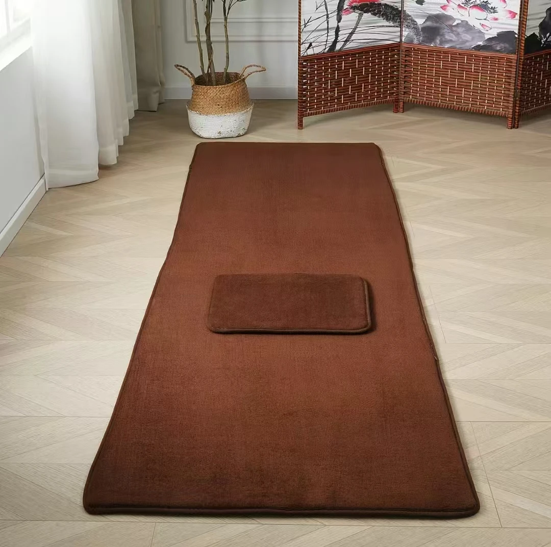 四季款加厚大拜专用垫超顺滑家用大拜垫运动垫长头垫蒲团垫瑜伽垫