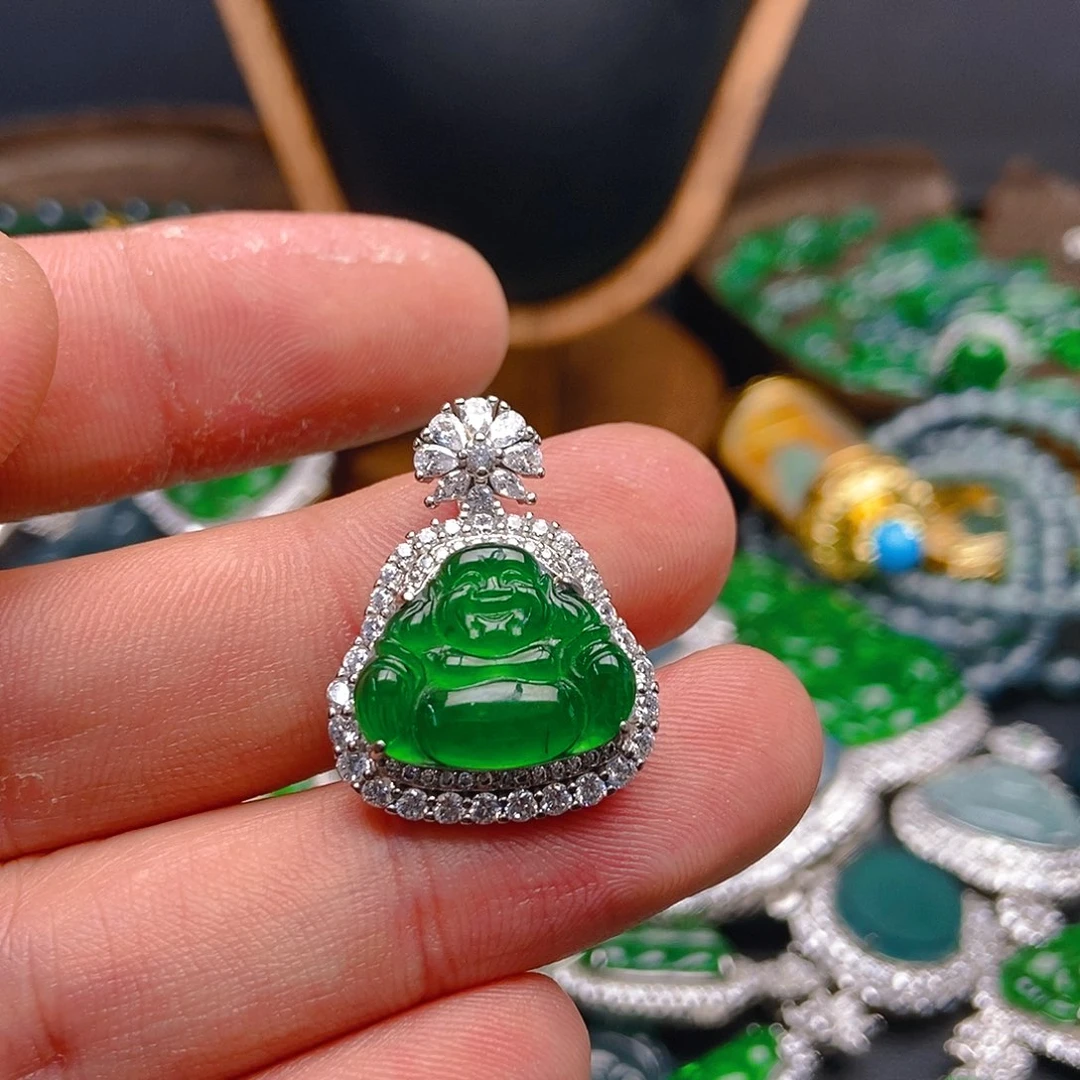 翡翠吊坠(不含链)未镶嵌392吊坠