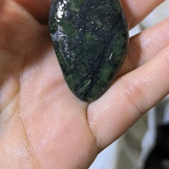 用***3有机玻璃藏玉药王石原石一个