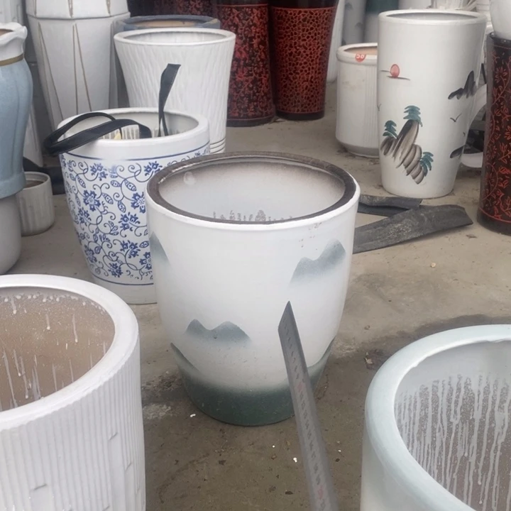 低腰白山水大号口32/39