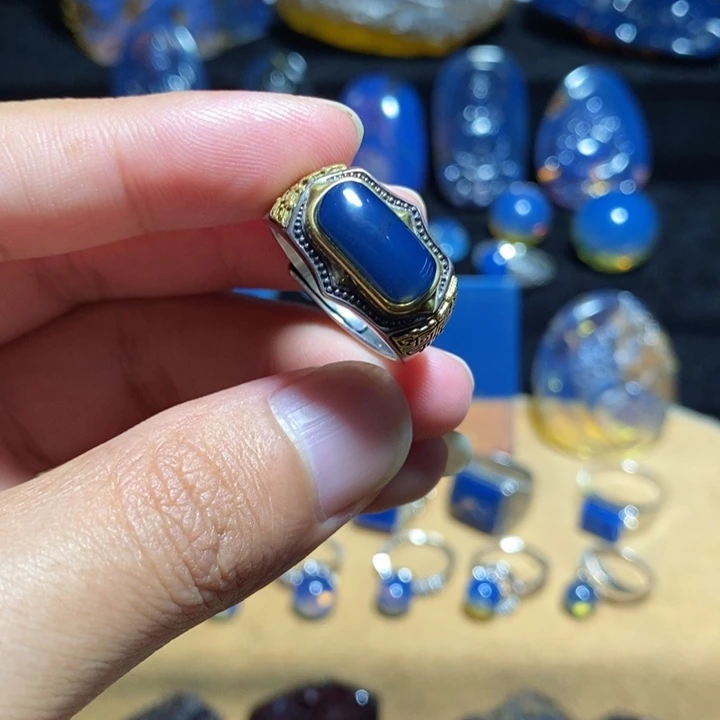 裸石琥珀未镶嵌多米尼加蓝珀