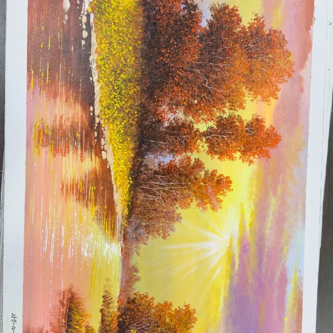 油画在哪呢我想问一下