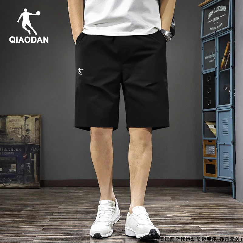 乔丹速干短裤男冰丝五分裤夏季2025新款官方旗舰大码宽松运动裤子