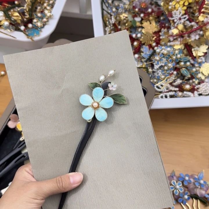 仿珍珠铁合金绒花现货