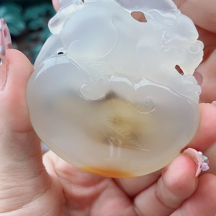 未镶嵌玛瑙手饰吊坠