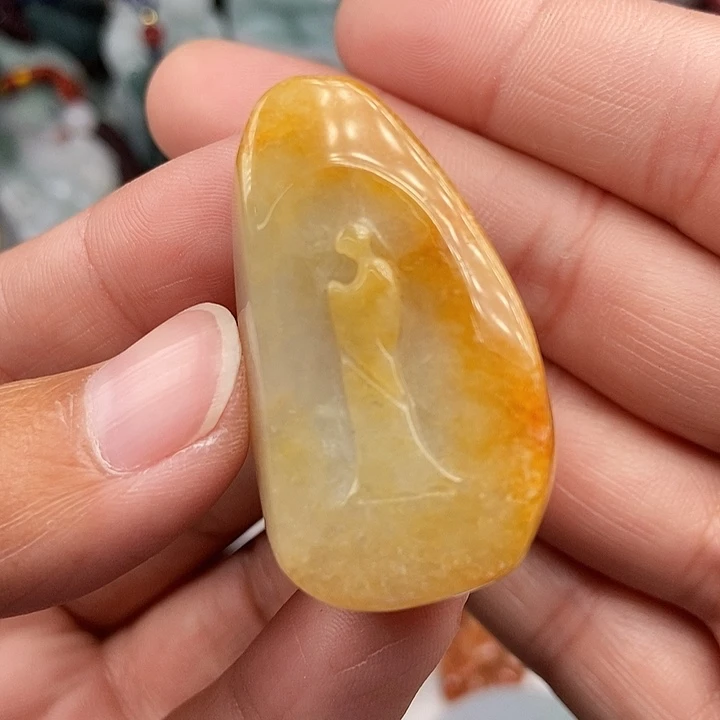 未镶嵌挂件翡翠翡翠