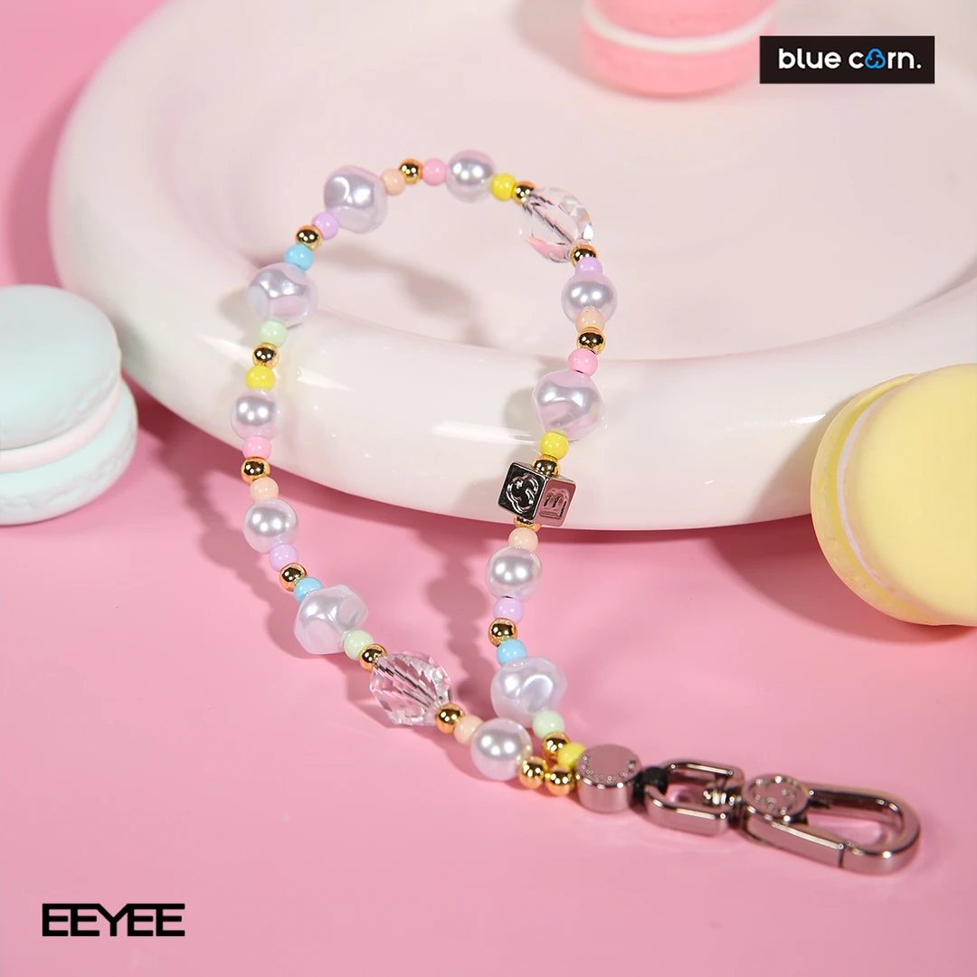 Bluecorn伊亚伊原创 时尚百搭可爱轻奢高级感恋爱日记串珠手机链
