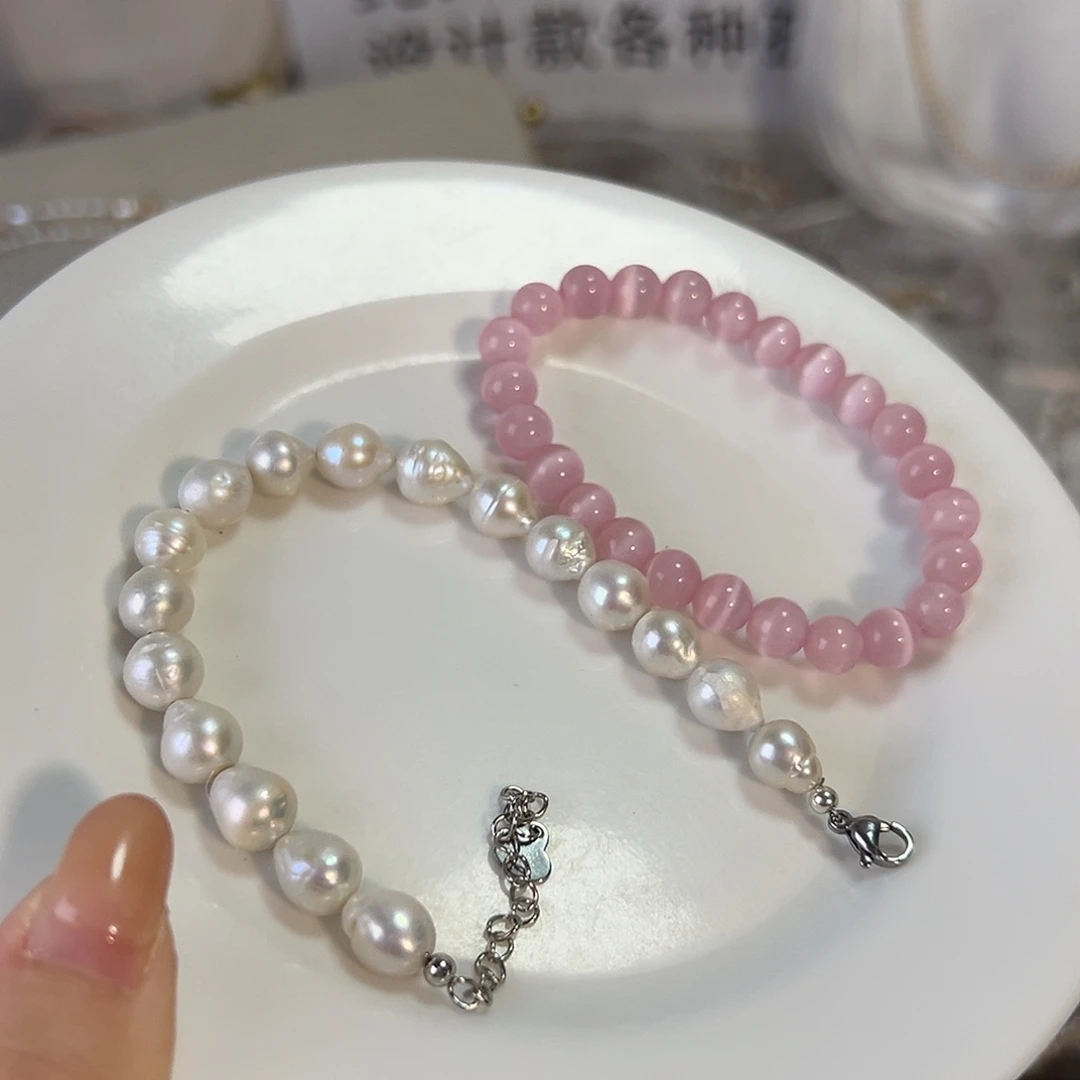 淡水珍珠钛钢天然淡水珍珠