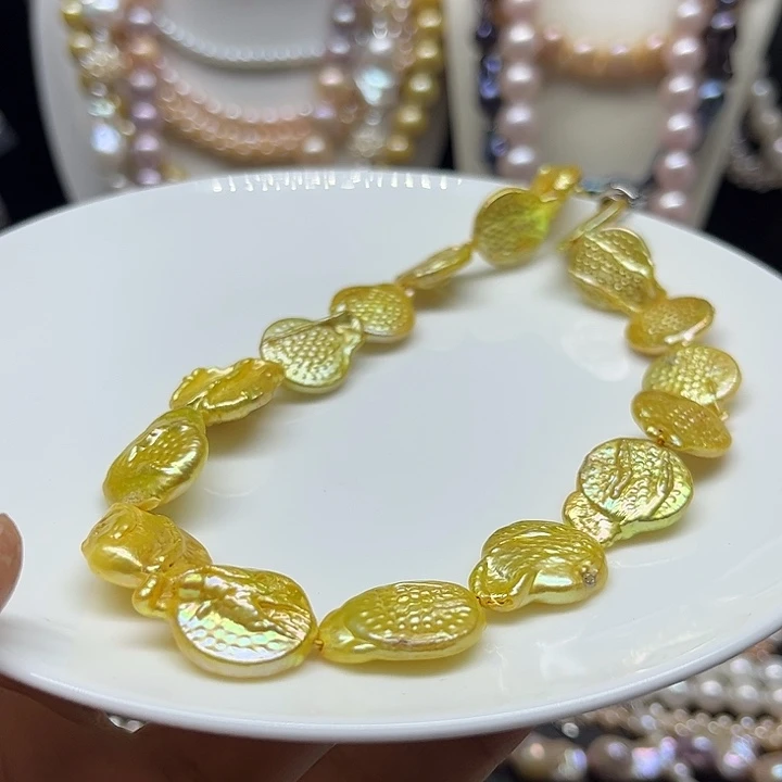 淡水珍珠未镶嵌颈饰