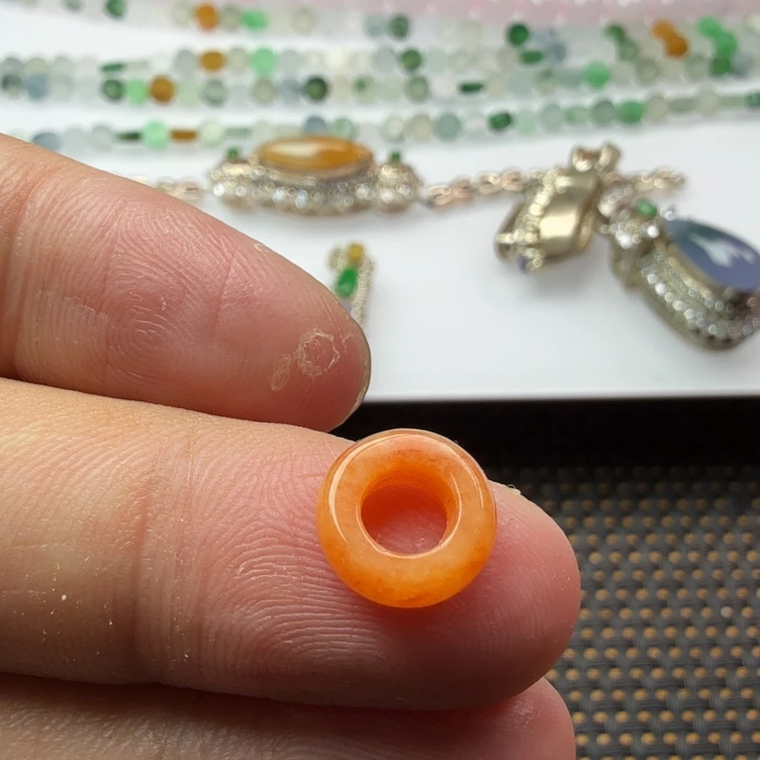 翡翠散珠翡翠珠子