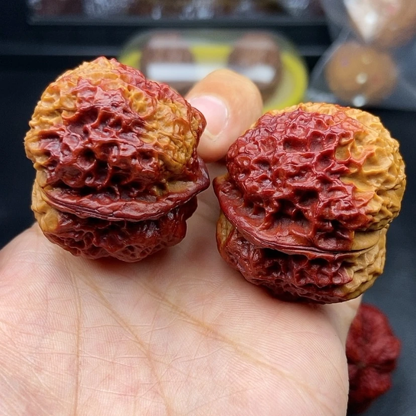 【闪购商品】把件文玩核桃39尺火麒麟金蟾