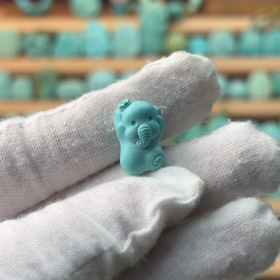 绿松石未镶嵌配饰