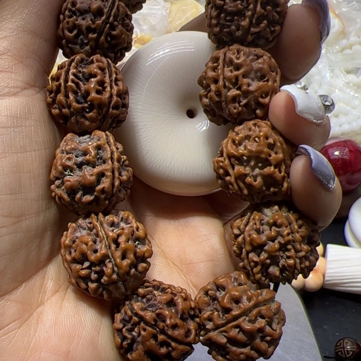 核桃手串/手链冰箱扣子