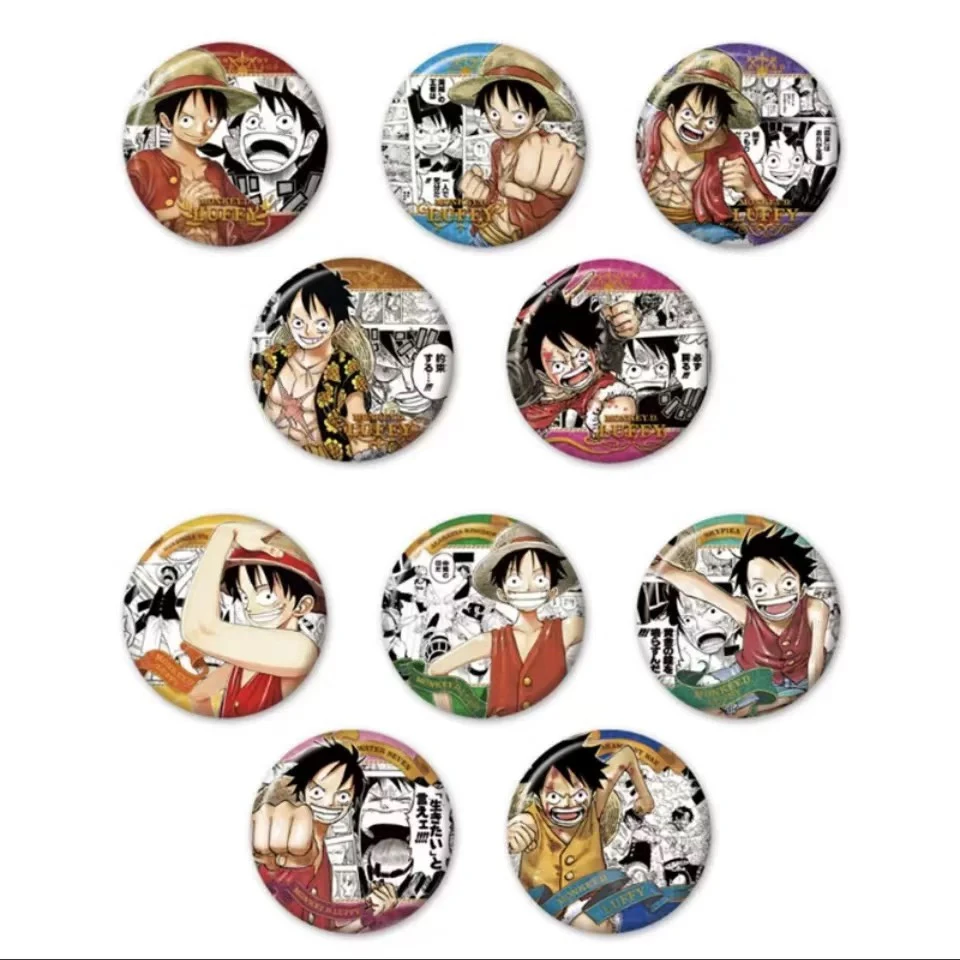 日谷【海贼王】路飞个人池原画吧唧1弹徽章盲盒