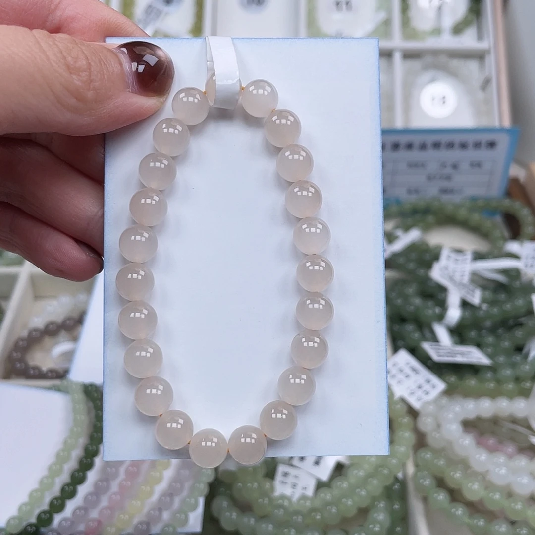 橙***橙和田玉未镶嵌手串