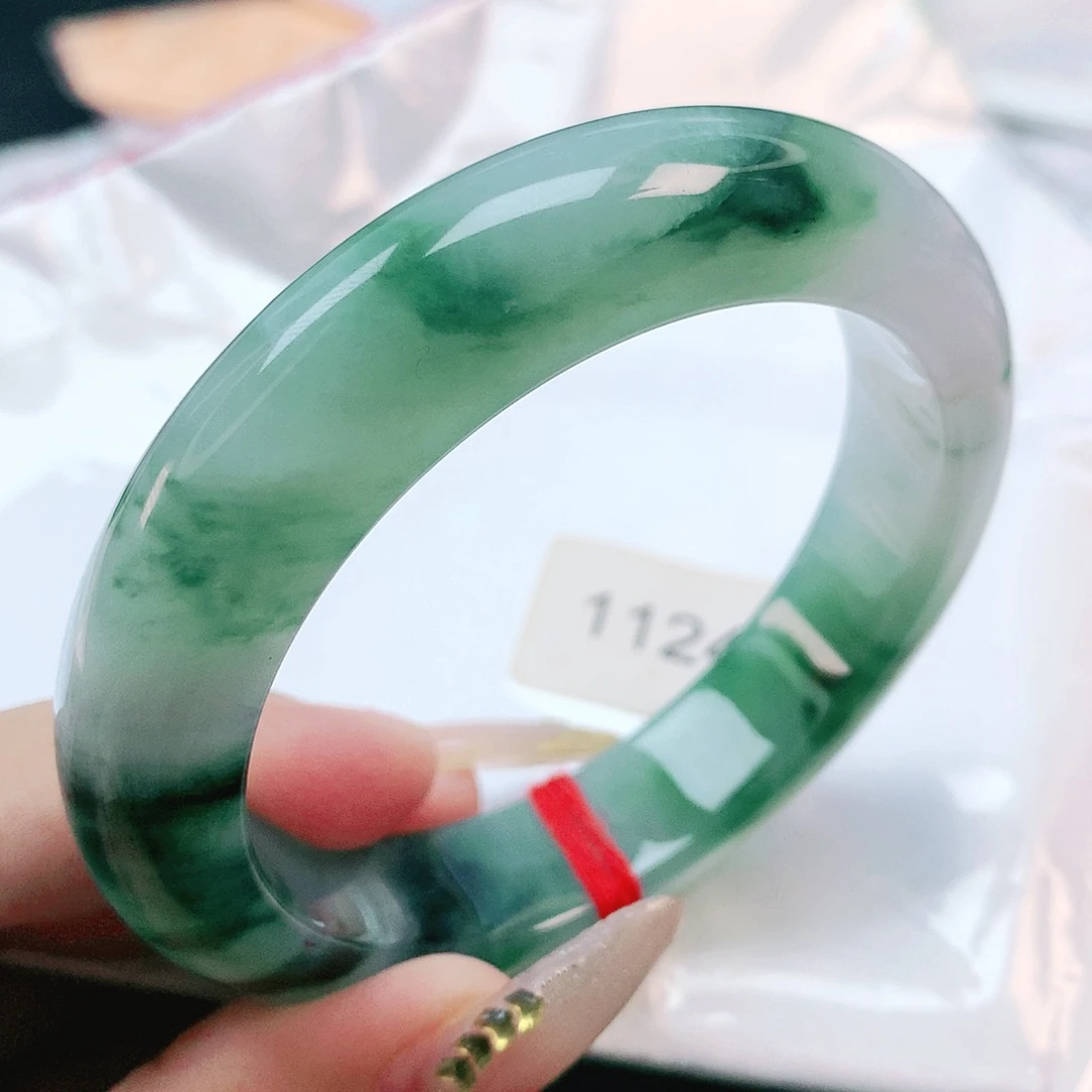 未镶嵌手镯翡翠1124