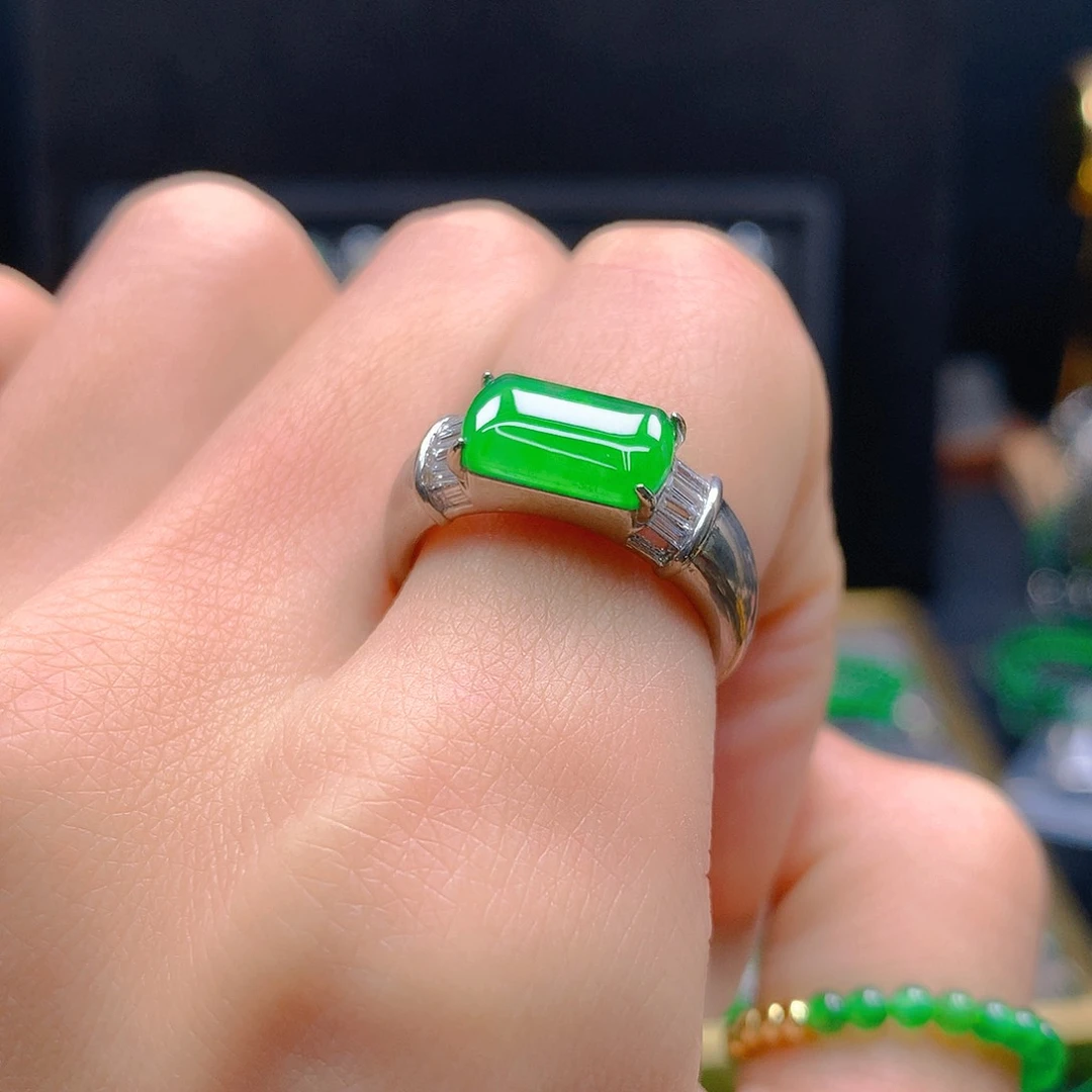 未镶嵌戒指翡翠天然翡翠