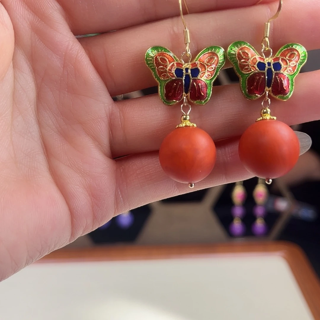 锆石合金925银耳饰