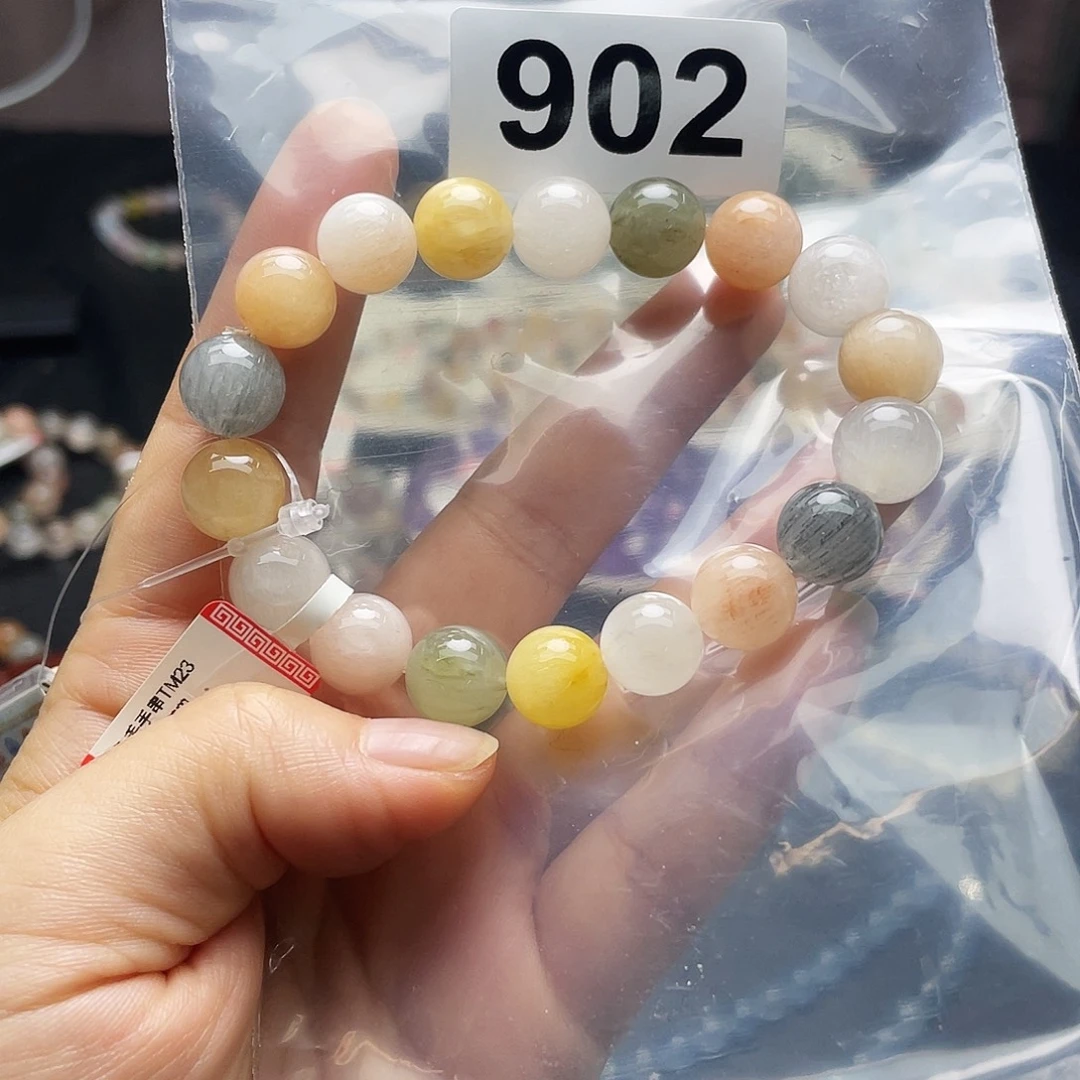 未镶嵌手串水晶手串902。