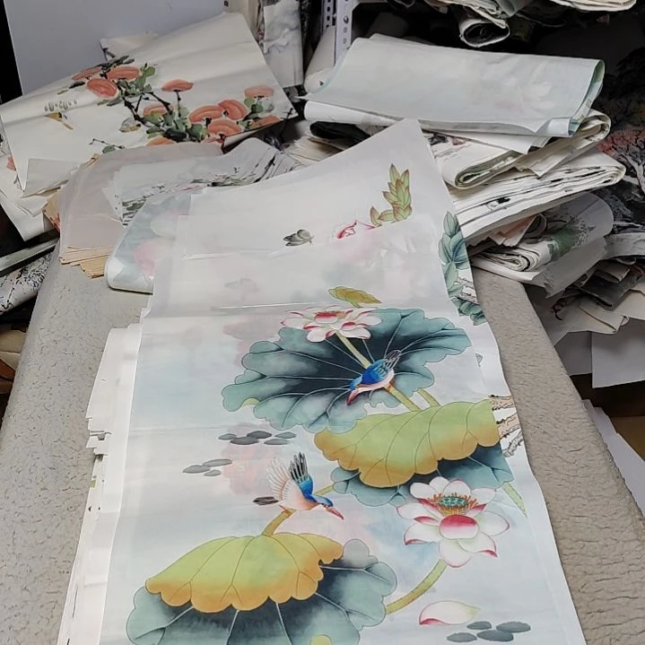 @***妹国画落款后台备注