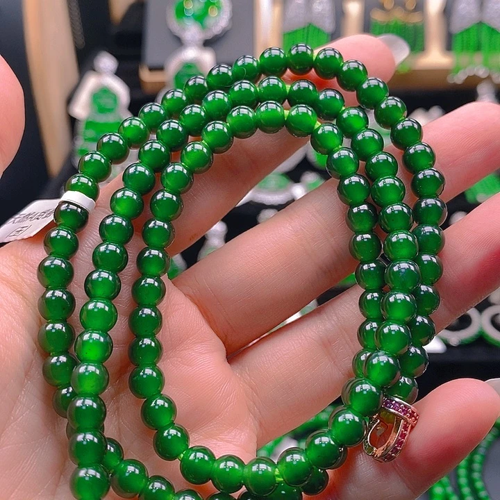 翡翠未镶嵌颈饰2465569