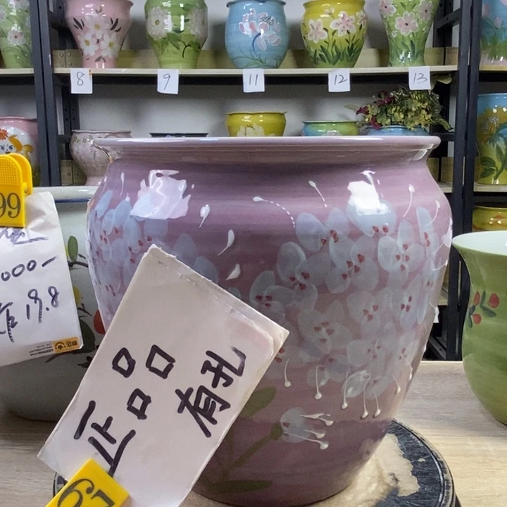 景德镇高温陶瓷花盆