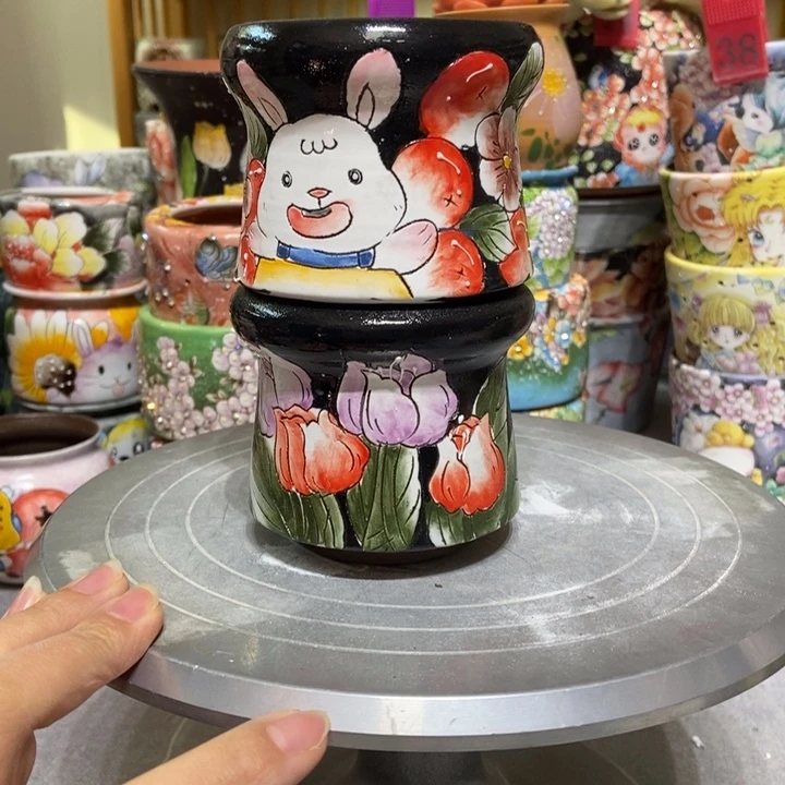 景德镇艺术手绘作品