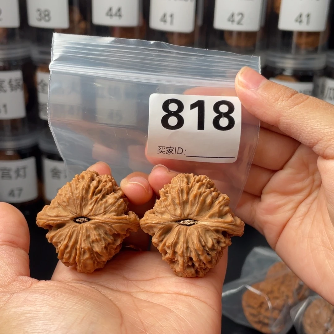 文玩核桃把件全品44南京将石