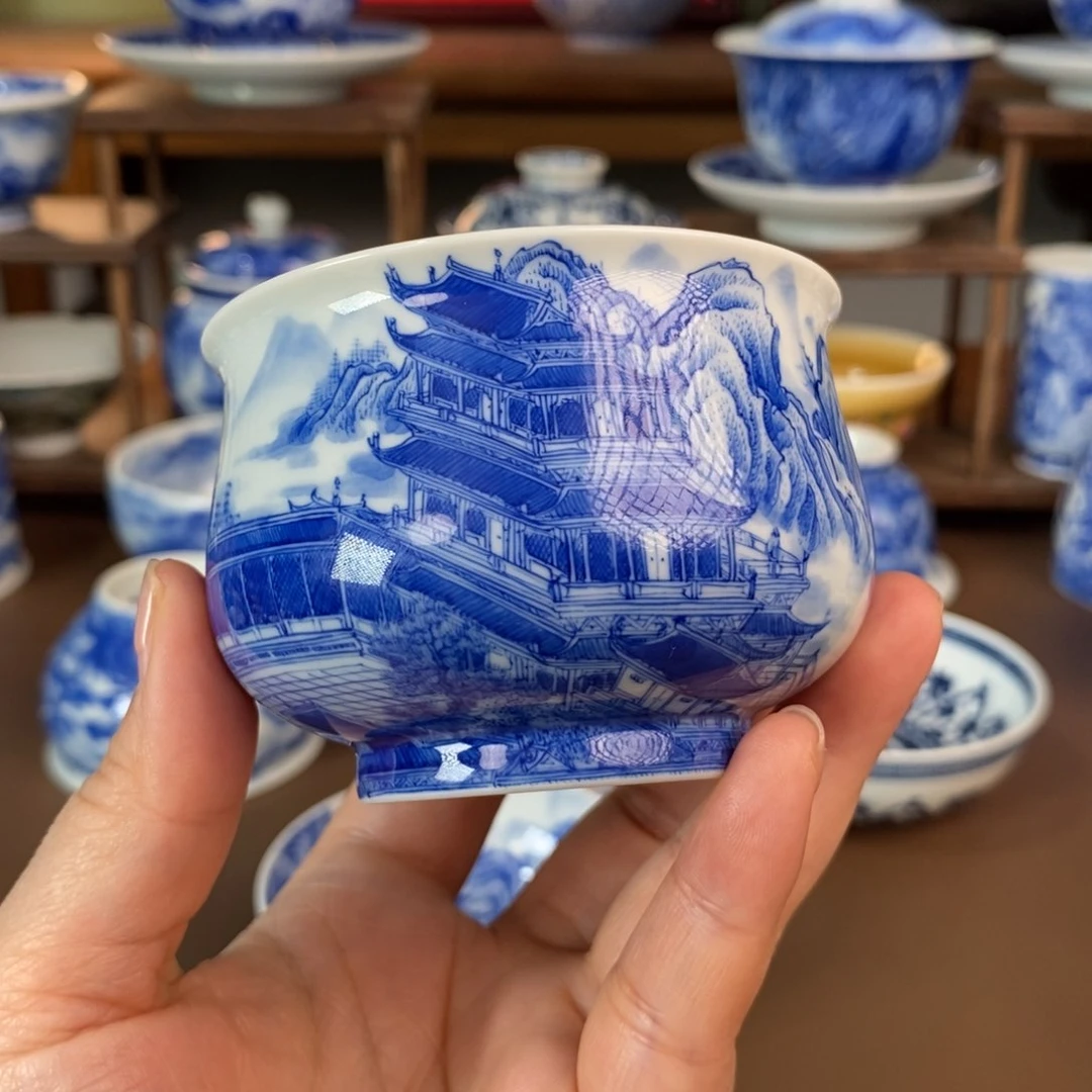 风*景德镇陶瓷手工手绘