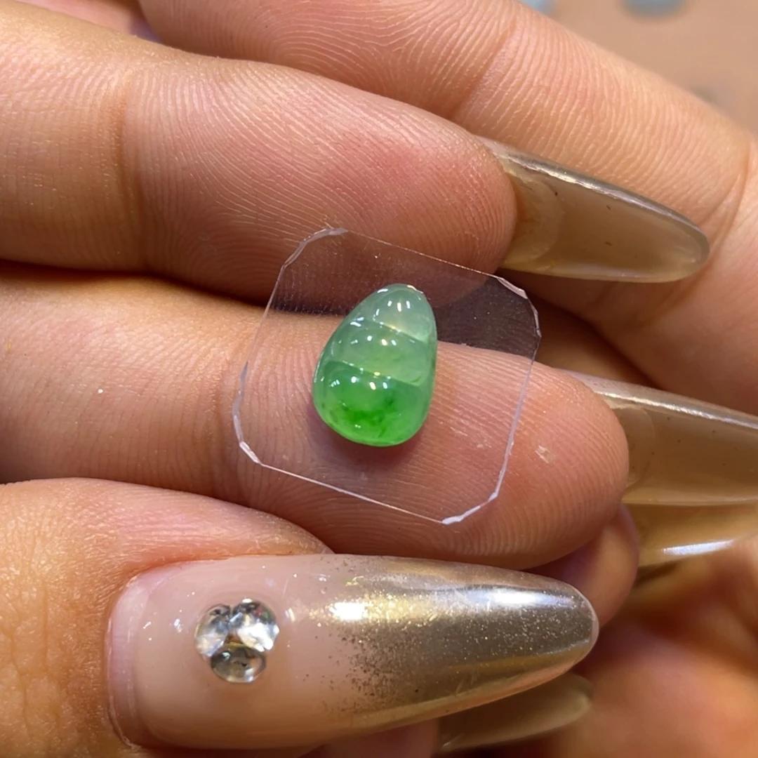 未镶嵌定制翡翠豆子