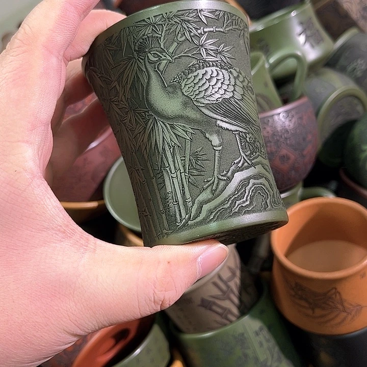 茶杯紫砂全手工紫砂主人杯