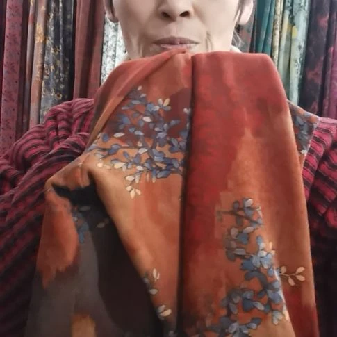 奥拓绒布料样衣1料