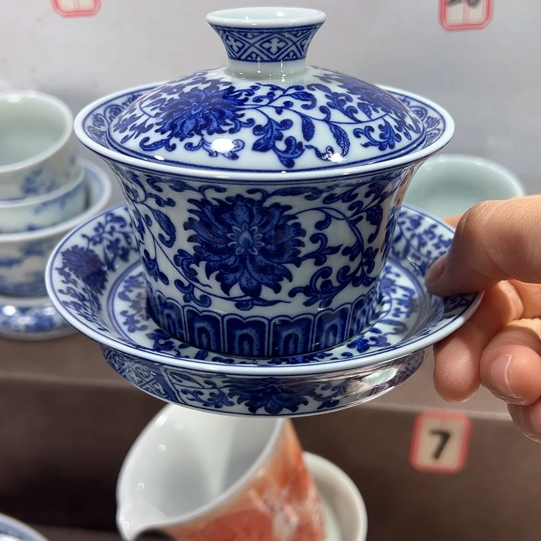 盖碗全场前几分钟都在活景德镇景德镇陶瓷