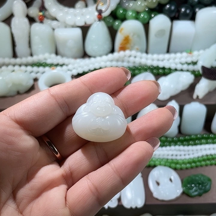 和田玉（白玉）未镶嵌颈饰
