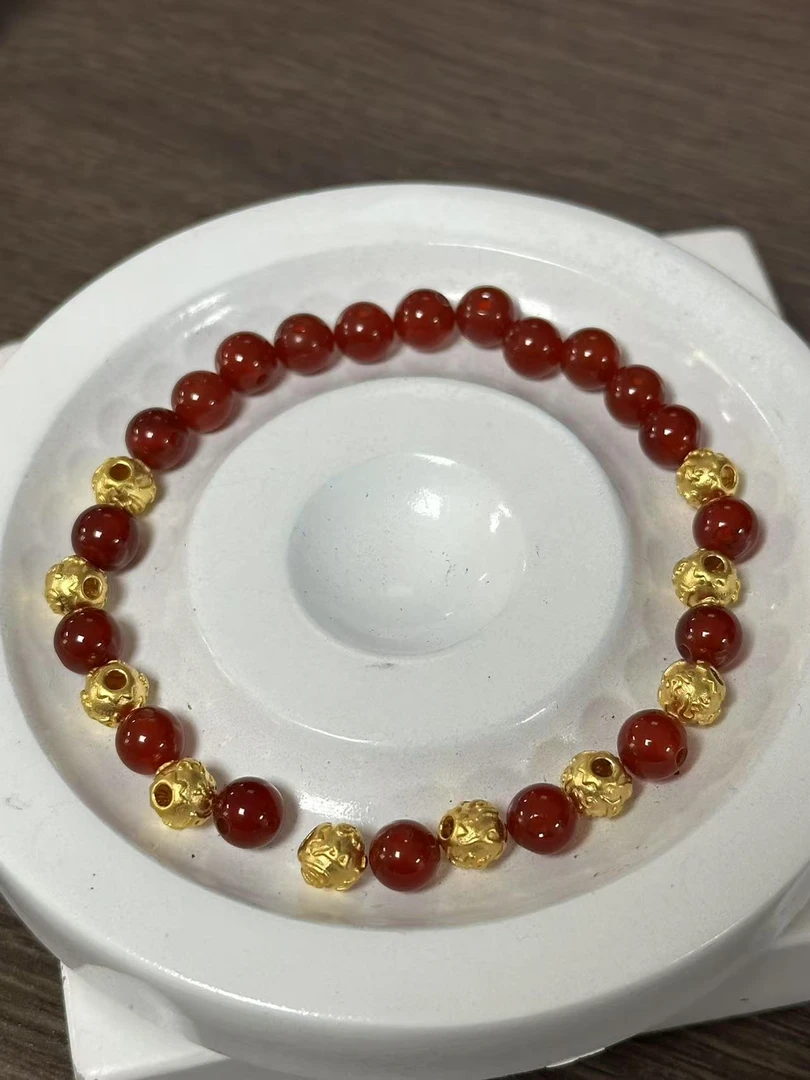 【足金999】卡6转运珠