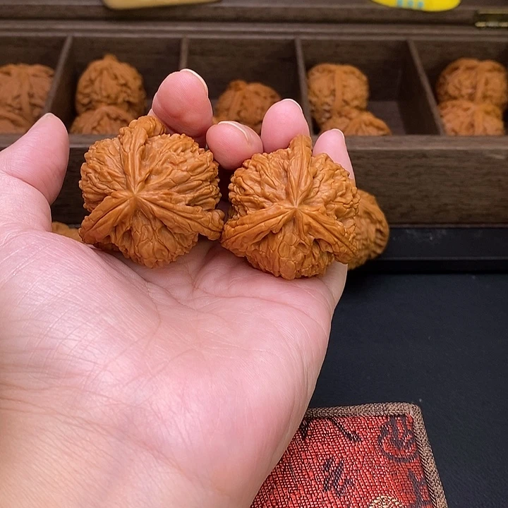 帝***号把件文玩核桃白奔